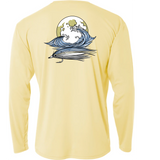 Moonlit Fly Fishing long sleeve shirt