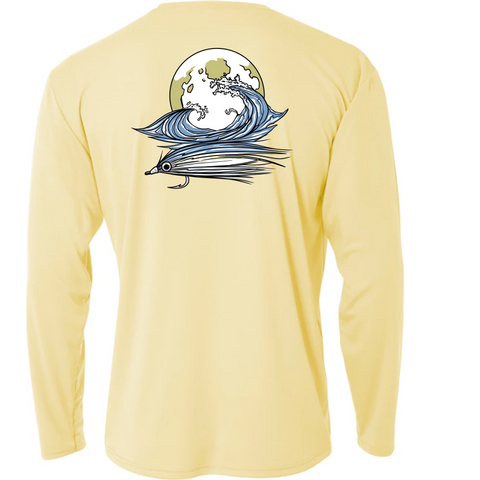 Moonlit Fly Fishing long sleeve shirt