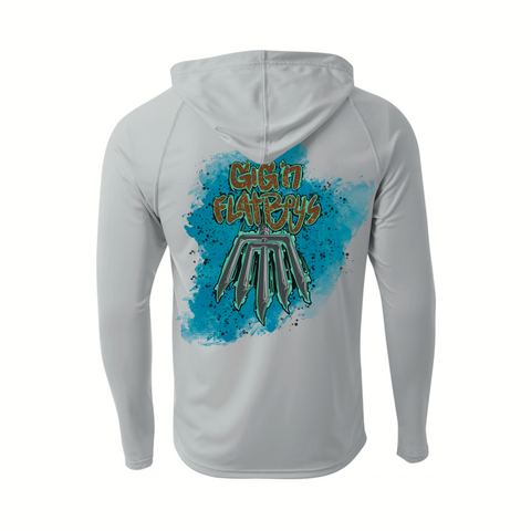 Gig’n Flatboys hooded long sleeve shirt