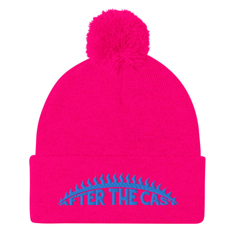 ATC Rising Sun Pink Pom-Pom Beanie