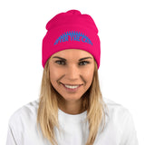 ATC Rising Sun Pink Pom-Pom Beanie